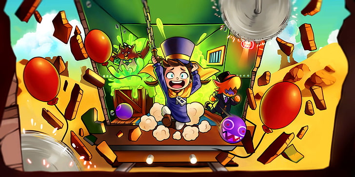 gry wideo, A Hat In Time, Tapety HD