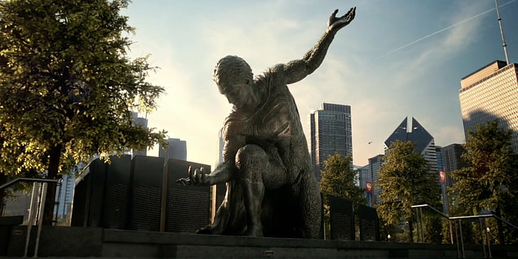 Superman, Batman V Superman: Morgendämmerung der Gerechtigkeit, Statue, HD-Hintergrundbild