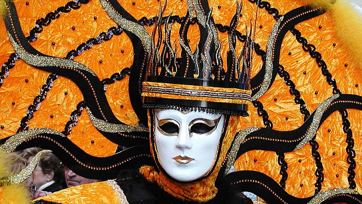 Carnival, Venice, Mask, Venetian, HD wallpaper