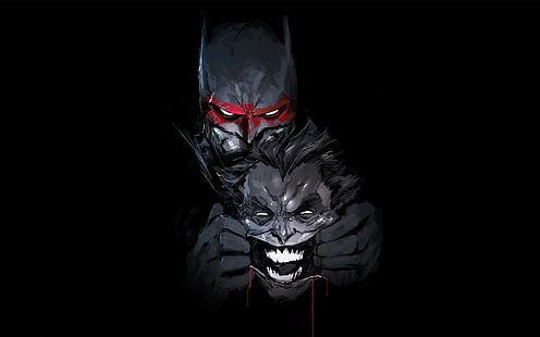 Бэтмен, Джокер, DC Comics, HD обои HD wallpaper