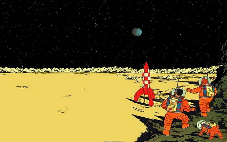 Comics, Les Aventures De Tintin, Fond d'écran HD