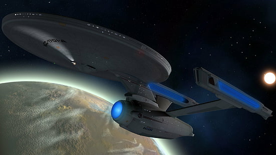 Звездный путь, Звездный путь: Оригинальная серия, Enterprise (Star Trek), HD обои HD wallpaper
