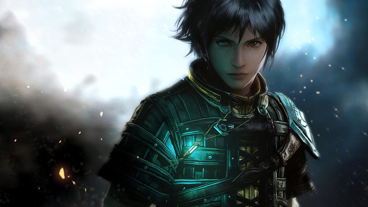 The Last Remnant, Girl, Armor, HD wallpaper