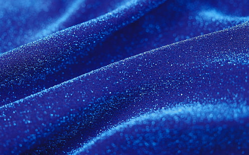 Blue fabric, blue suede textile, photography, 1920x1200, fabric, HD wallpaper HD wallpaper