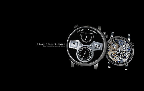 watch, luxury watches, A. Lange and Söhne, HD wallpaper HD wallpaper