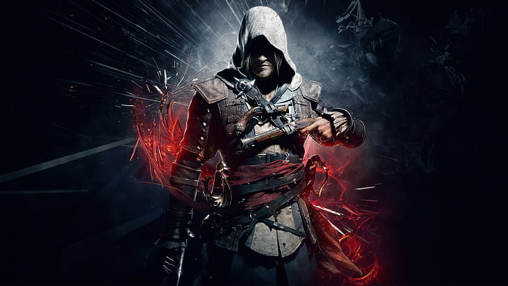 Edward Kenway, Assassin's Creed, jeux vidéo, Fond d'écran HD