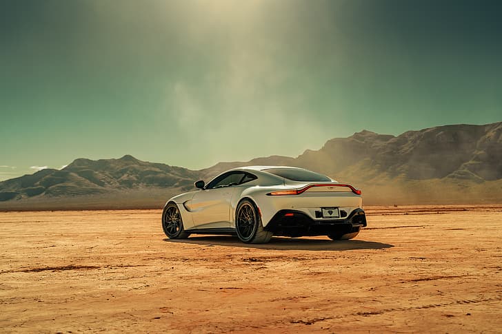 Aston Martin, Vantage, มุมมองด้านหลัง, วอลล์เปเปอร์ HD