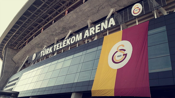 Galatasaray S.K., футболни клубове, стадион, HD тапет