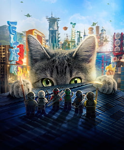 2017, Animación, The LEGO Ninjago Movie, Fondo de pantalla HD HD wallpaper