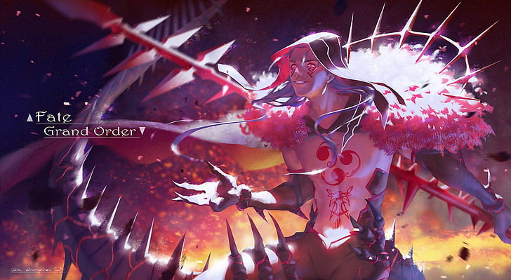 Fate Series, Fate/Grand Order, Cu Chulainn Alter, HD wallpaper