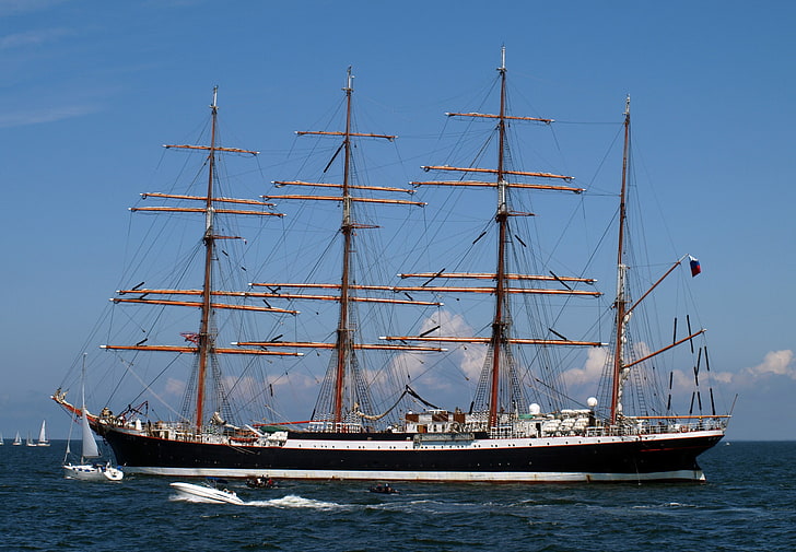 Segelschiff, Schiff, Meer, Fahrzeug, HD-Hintergrundbild