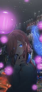 Nakano Miku, gadis anime, Gotoubun no Hanayome, Wallpaper HD HD wallpaper