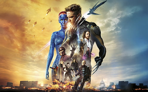 Плакат Люди Икс, Люди Икс, HD обои HD wallpaper