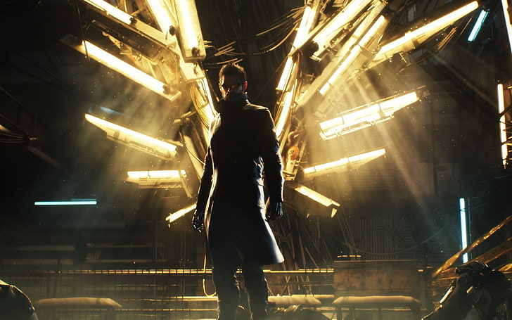 Deus Ex, Deus Ex: Разделено човечество, Адам Йенсен, HD тапет
