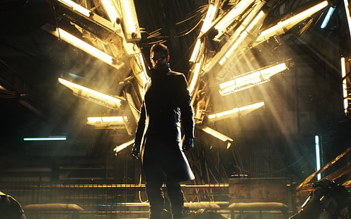 Deus Ex, Deus Ex: İnsanoğlu Bölünmüş, Adam Jensen, HD masaüstü duvar kağıdı HD wallpaper