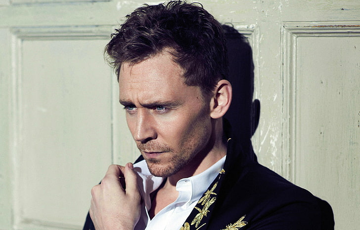 Tom Hiddleston, look, face, actor, male, Tom Hiddleston, HD wallpaper
