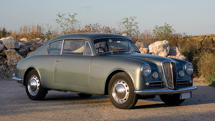 lancia, aurelia, 1953, coupé, klassiker, vintag, klassisches auto, vintageauto, italienisches auto, italien, italien, 50er jahre, europäisch, HD-Hintergrundbild