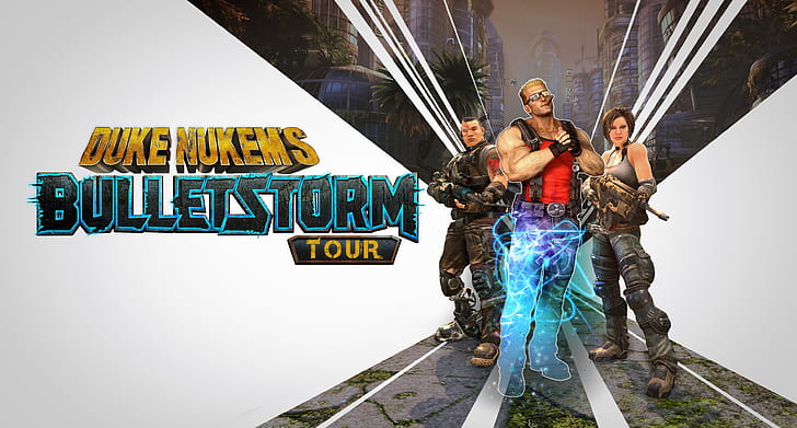 Duke Nukems Bulletstorm Tour 4K для широкого экрана, HD обои