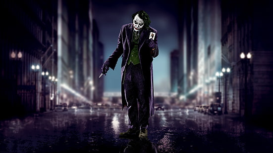 Batman, anime, películas, Joker, MessenjahMatt, The Dark Knight, Fondo de pantalla HD HD wallpaper