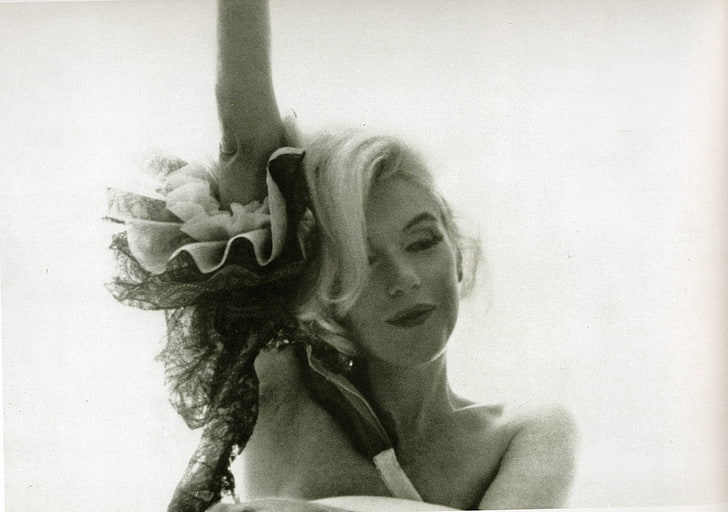 Marilyn Monroe, aktris, wanita, angkat tangan, Wallpaper HD