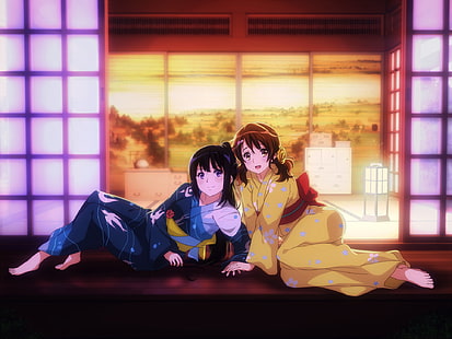 Anime, Sound! Euphonium, Kumiko Oumae, Reina Kousaka, HD wallpaper HD wallpaper