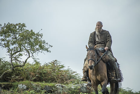 Wikinger, Ragnar, Pferd, Fernsehserie, Filme, HD-Hintergrundbild HD wallpaper