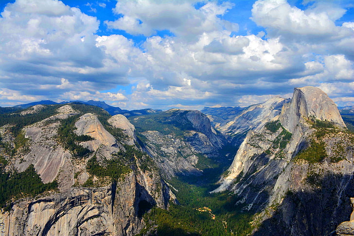 природа, пейзаж, национален парк Йосемити, HD тапет