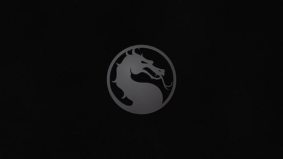 Лого на Mortal Kombat, лого, Mortal Kombat, HD тапет HD wallpaper
