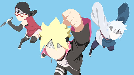 Naruto, Boruto, Boruto (Anime), Boruto Uzumaki, Boruto: Nächste Generation von Naruto, Mitsuki (Naruto), Sarada Uchiha, HD-Hintergrundbild HD wallpaper
