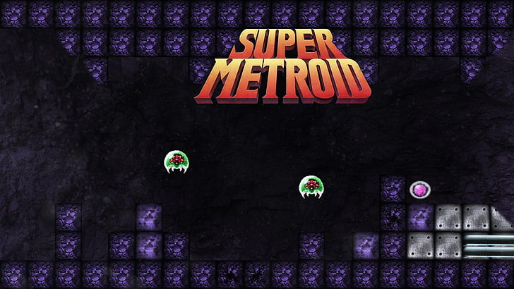 Super Metroid-applikation skärmdump, Super Metroid, Samus Aran, Metroid, retrospel, videospel, HD tapet