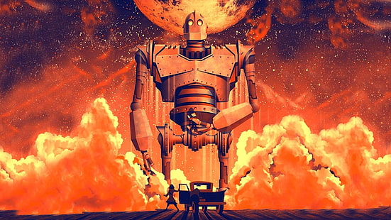Movie, The Iron Giant, HD wallpaper HD wallpaper