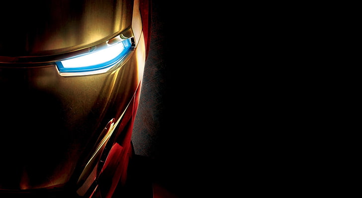 خلفية Iron Man Eye HD ، خلفية Marvel Iron Man ، أفلام ، Iron Man ، Iron Man eye، خلفية HD