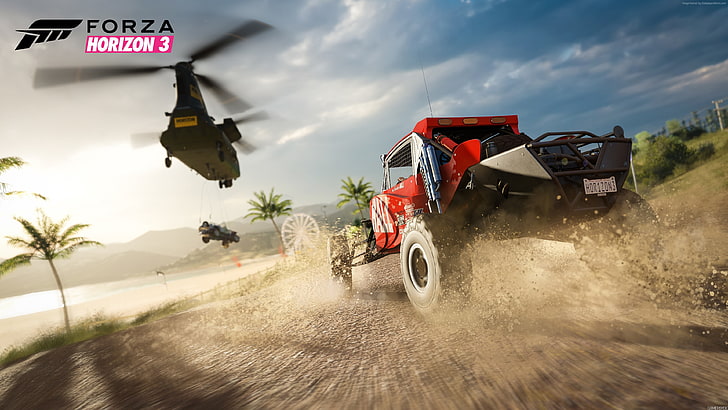 Forza Horizon 3, Xbox One, PlayStation 4, racing, Windows, Best Games, E3 2016, extreme, HD wallpaper