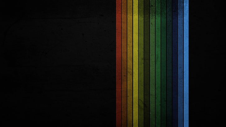 Spektrum, einfach, Minimalismus, einfacher Hintergrund, Linien, HD-Hintergrundbild
