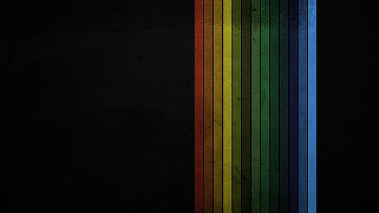 spectrum, simple, minimalism, simple background, lines, HD wallpaper HD wallpaper