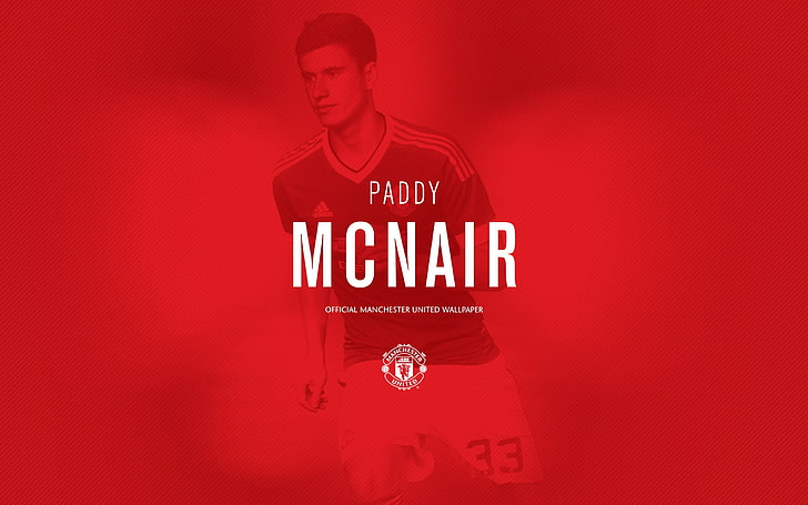 Paddy McNair-2016 Manchester United HD Wallpaper, HD wallpaper