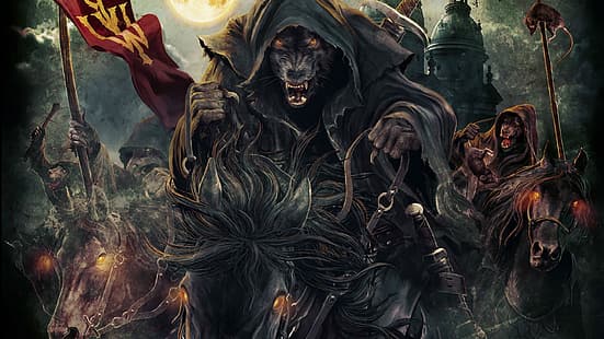 Powerwolf, музыка, пауэр-метал, HD обои HD wallpaper
