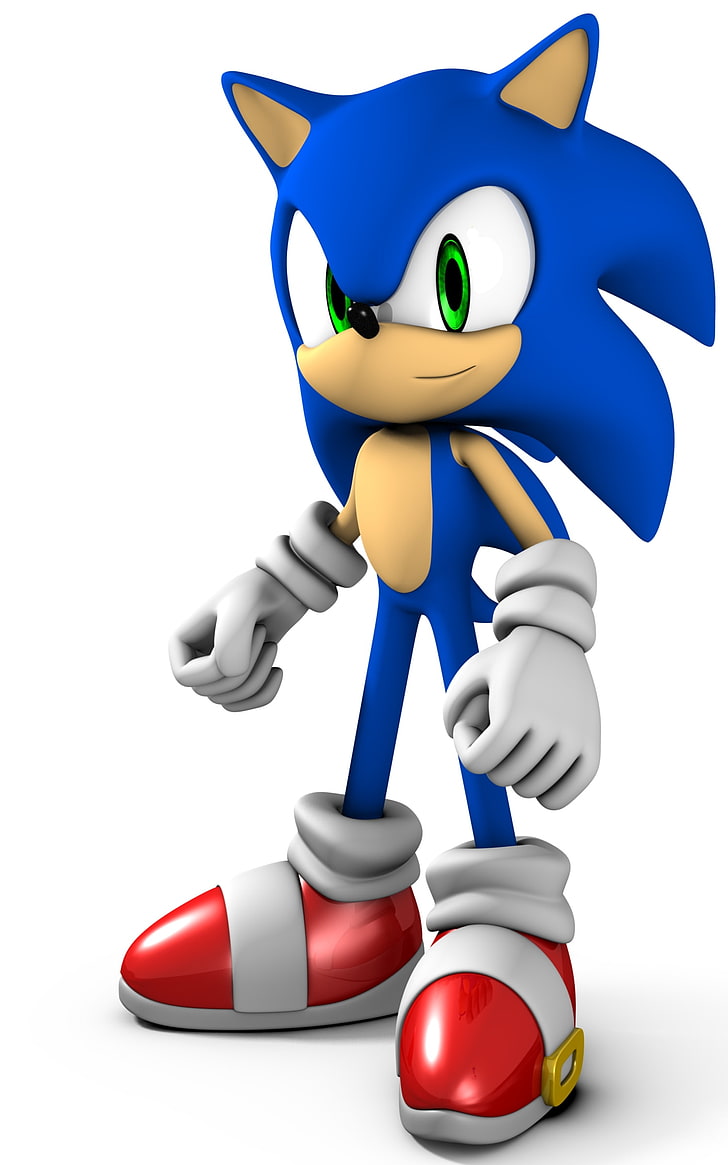 Sonic the Hedgehog 1500x2400 Videospel Sonic HD Art, Sonic the Hedgehog, HD tapet, telefon tapet