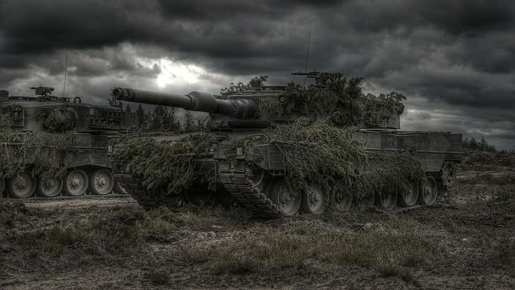 leopard, leopard 2, military, tank, tanks, weapon, HD wallpaper
