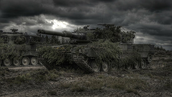 leopar, leopar 2, askeri, tank, tanklar, silah, HD masaüstü duvar kağıdı HD wallpaper