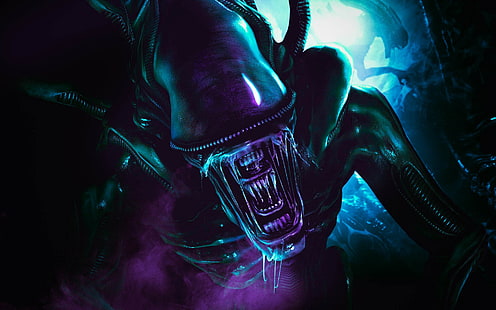 Paar schwarze Lederstiefel, Aliens, Alien vs. Predator, Xenomorph, HD-Hintergrundbild HD wallpaper