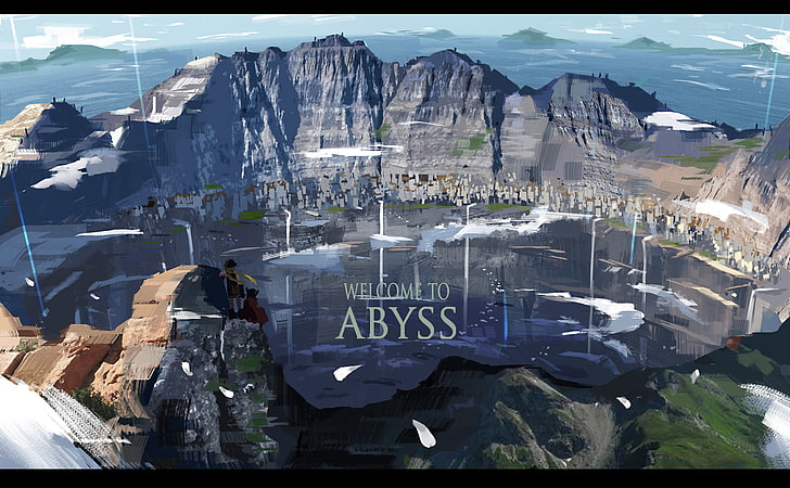 Made in Abyss、リコ（Made in Abyss）、レグ（Made in Abyss）、 HDデスクトップの壁紙