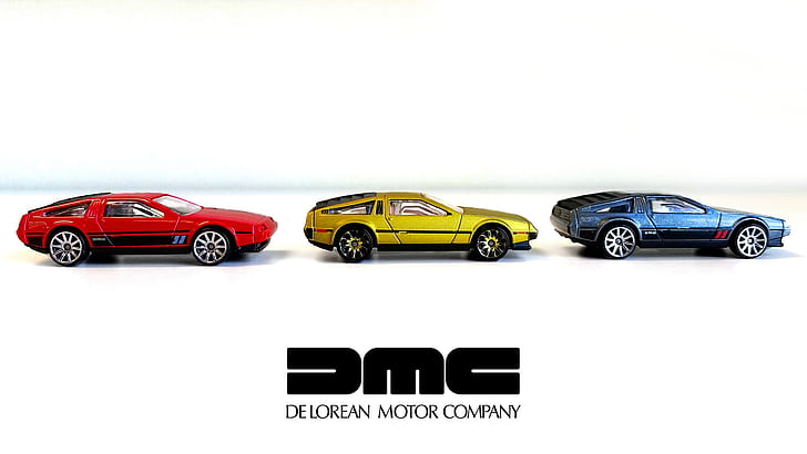 DMC DeLorean White HD, автомобили, бели, dmc, delorean, HD тапет
