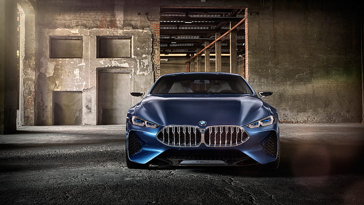 4K, BMW Concept 8 Series, HD-Hintergrundbild