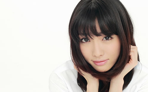 Anna, asiático, beleza, morena, menina, japonês, mulher, HD papel de parede HD wallpaper