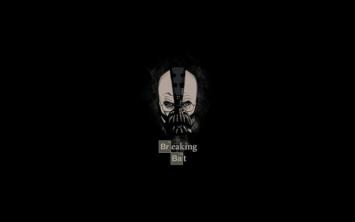 Breaking Bad, Walter White, maschera, Bane, The Dark Knight Rises, Sfondo HD