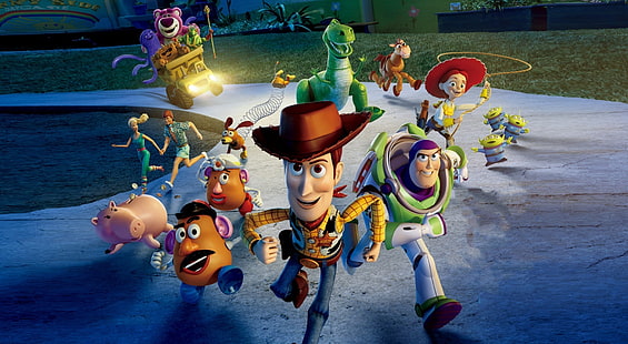 Toy Story 3 Great Escape, Toy Story 3 tapet, Tecknade serier, Toy Story, HD tapet HD wallpaper