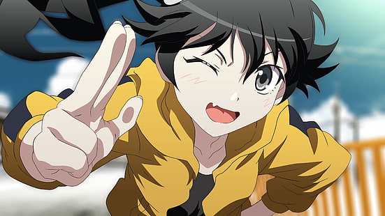 Anime, Monogatari-Serie, Araragi Karen, HD-Hintergrundbild HD wallpaper