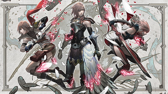 Final Fantasy, Final Fantasy XIII-2, Blitz (Final Fantasy), HD-Hintergrundbild HD wallpaper