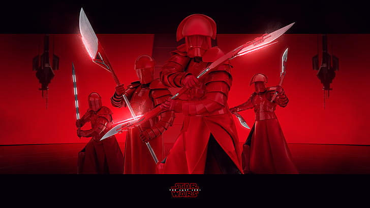 rouge, Le Premier Ordre, Star Wars, Star Wars: The Last Jedi, Fond d'écran HD